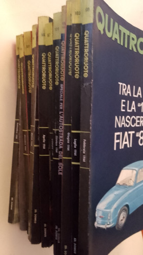Quattroruote 1964 annata - quattroruote,