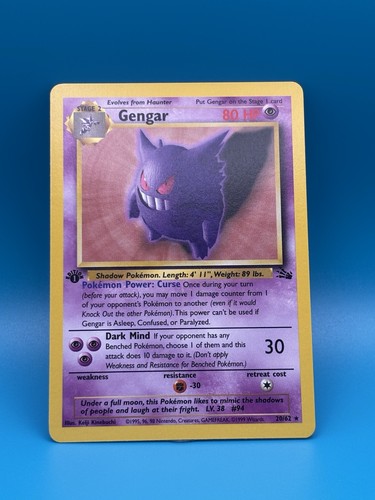 Pokemon fossil gengar - fossil, 20
