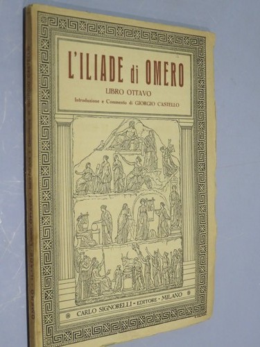 Iliade omero libro ottavo - libro,