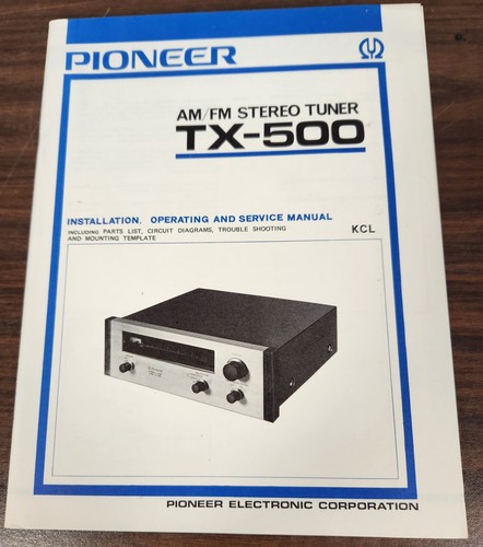 Pioneer 500 sintonizzatore - pioneer,