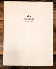 Dbx model 1bx series iii - series,