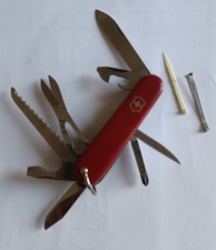 VICTORINOX COLTELLO SVIZZERO RARO VICTORIA OFFICER SUISSE PAT + VINTAGE