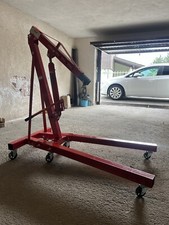 GRU GRUETTA PIEGHEVOLE SOLLEVATORE MOTORE OFFICINA 3 TON PRIMEUTENSILI