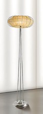Classic Chrome Floor Lamp with