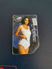 Scheda Telefonica Variante Ocr 17 mm Anthesis Usata Golden 362C 