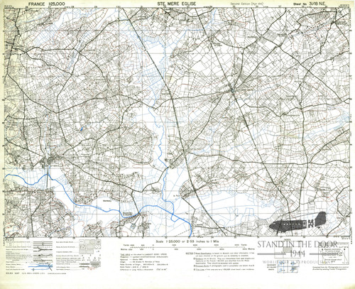 Ww2 normandia mappa day - normandia,