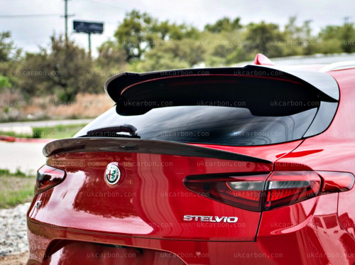 Alfa romeo stelvio - romeo, spoiler