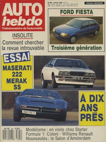 Auto hebdo 662 - hebdo, n°662