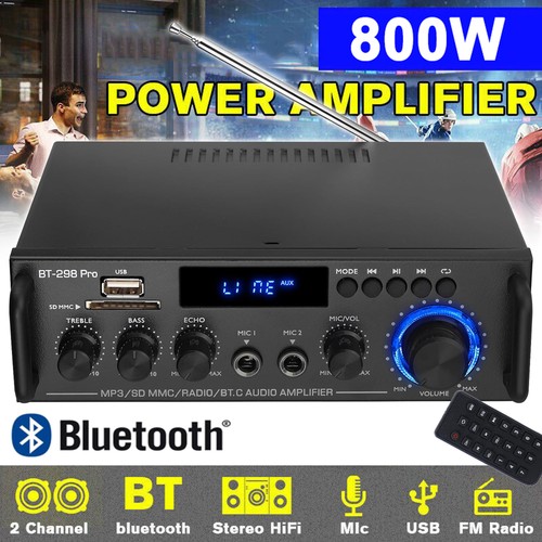 Amplificatore bluetooth 800w - bluetooth,