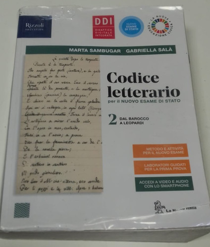 Codice letterario vol 2 - –,