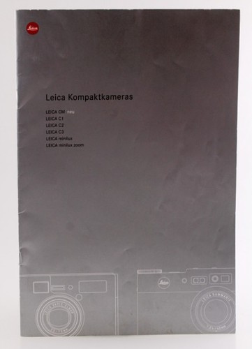 Leica c3 minilux - c1, c2