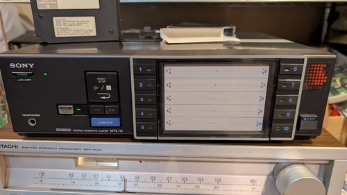 Lettore cassette stereo sony - cassette,