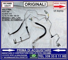 TUBO TUBI CLIMA CLIMATIZZATORE specifici x FIAT 500 1.2 BENZ GPL LPG DI SERIE !