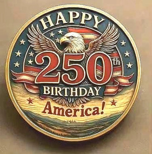 Moneta happy birthday 250 - moneta, 250°