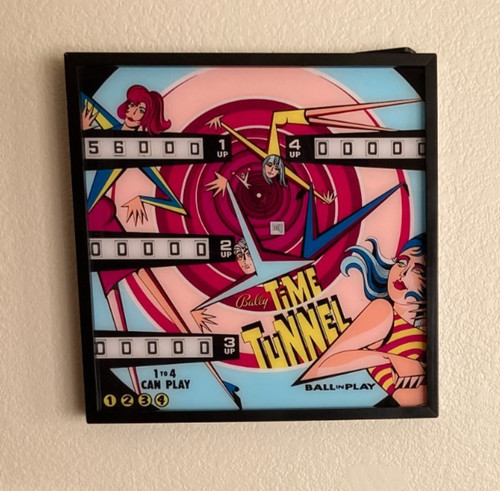 Bally pinball wall - bally,