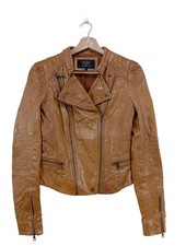 ZARA Giacca in pelle Donna