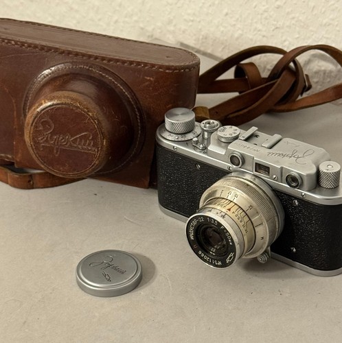 Zorki fotocamera sovietica - fotocamera,