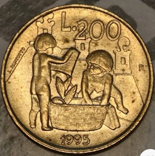 200 lire 1995 repubblica - repubblica, di