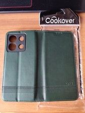 Cover Custodia a portafoglio xiaomi redmi note 13 5g verde tessere