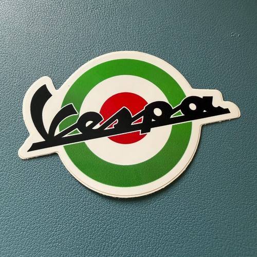 Adesivo vespa verde 9cm - verde,