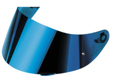 VISIERA SPECCHIO BLU PER CASCO