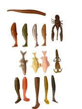 stock di esche in gomma per