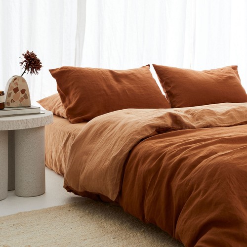 Set copripiumino lino - , colore