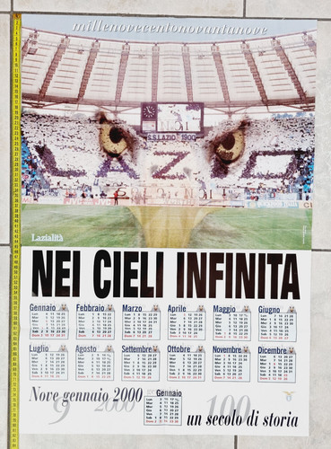 Poster calendario 1999 - 1999, lazio