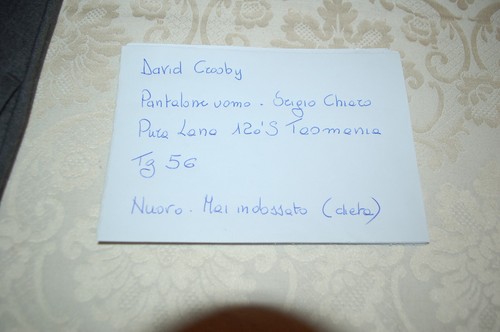 David crosby pantalone uomo - david,