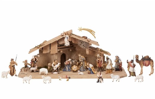 Set presepe completo legno - set,