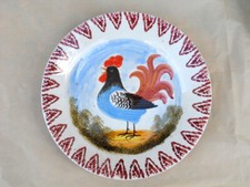 ANTICO PIATTO DECORATO CON