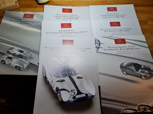 Cmc depliant set mercedes - depliant,