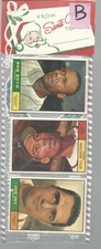 1961 TOPPS Natale RACK PACK W