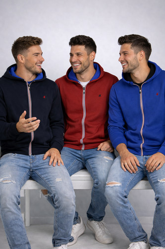 Felpa uomo ragazzo cappuccio - felpa,