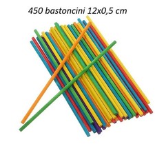 450 bastoncini colorati