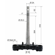 Testa forcella rms per honda - rms,