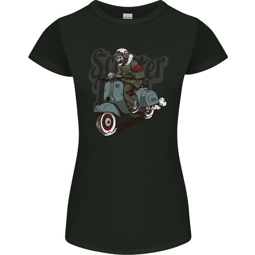 Maglietta scooter skull mod - scooter,