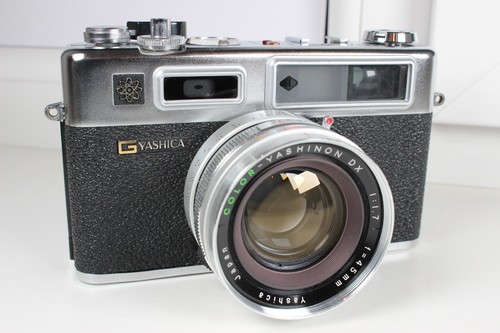 Macchina fotografica yashica - macchina,