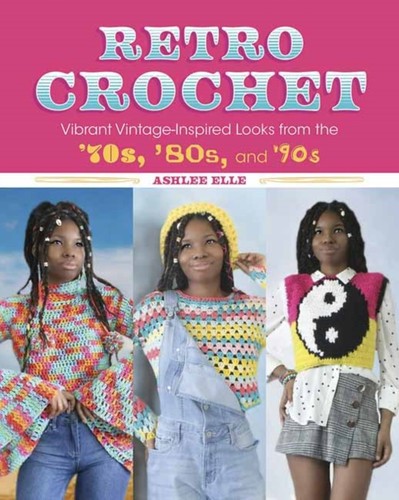 Retro crochet vibrant - retro,