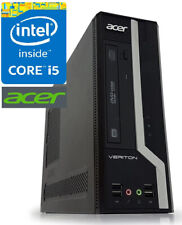Acer Veriton X2611G INTEL i5 8GB RAM 500HDD Workstation completa con Monitor
