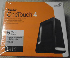 Hard disk esterno Maxtor One Touch 4 1TB per PC e Mac USB 2.0 nuovo sigillato