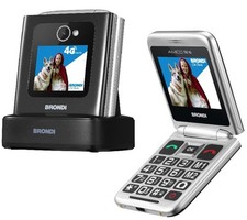 BRONDI AMICO TUO 4G - TASTO SOS - CONTROLLO REMOTO -DOPPIO DISPLAY
