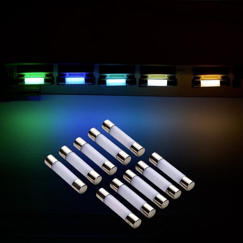10x led fusibile lampada - 8v,