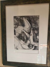 Marino Marini Acquaforte Con