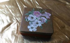 Scatola legno decorata