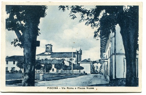 1942 piscina via - roma, piazza