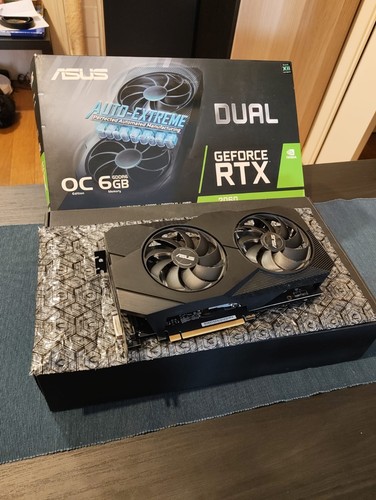 Asus dual geforce - 2060, oc