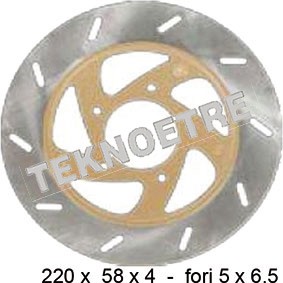 Disco freno anteriore gilera - freno,