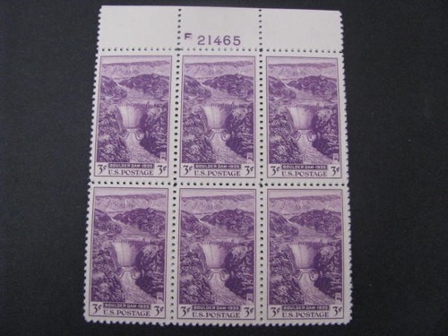 Francobollo usa blocco di - di, 6