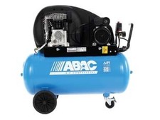 COMPRESSORE A CINGHIA BICILINDRICO LUBRIFICATO A OLIO LT.90    ABAC